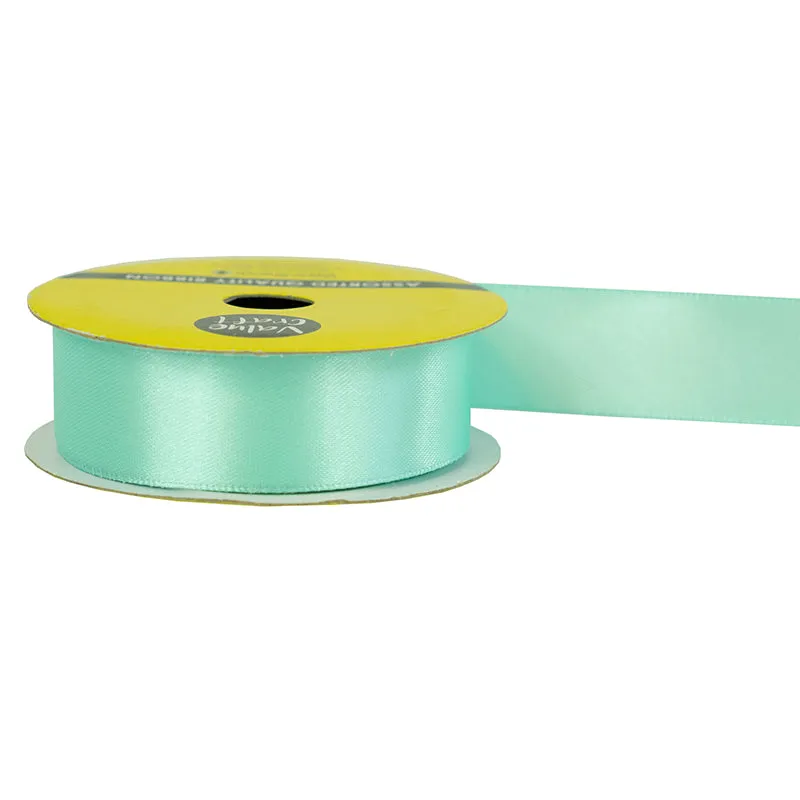 22mm Mint Polyester Satin Ribbon 3m