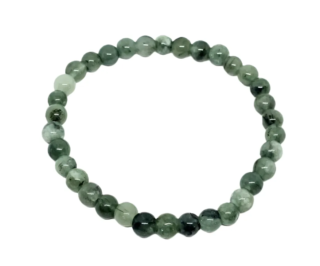 4MM Prehnite Crystal Bracelet