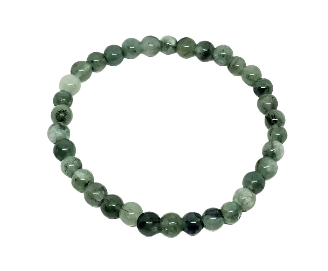 4MM Prehnite Crystal Bracelet