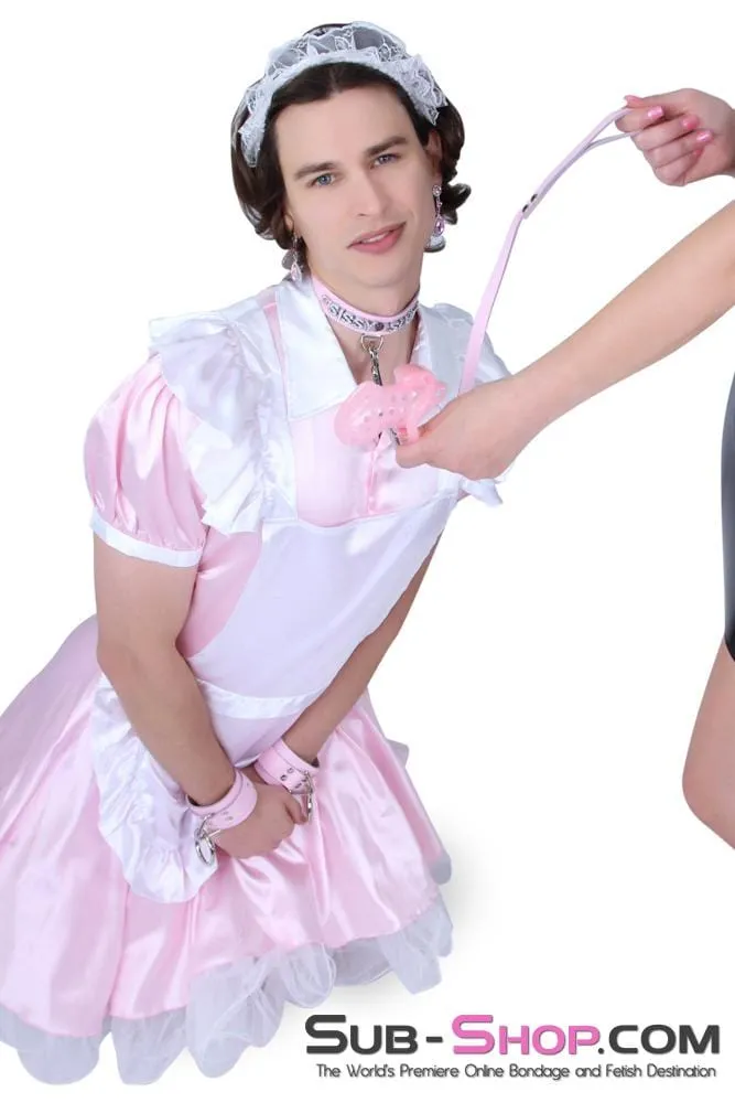 5764AE      Sissy Boi Maid Costume Sissy Roleplay Slave Serving Dress