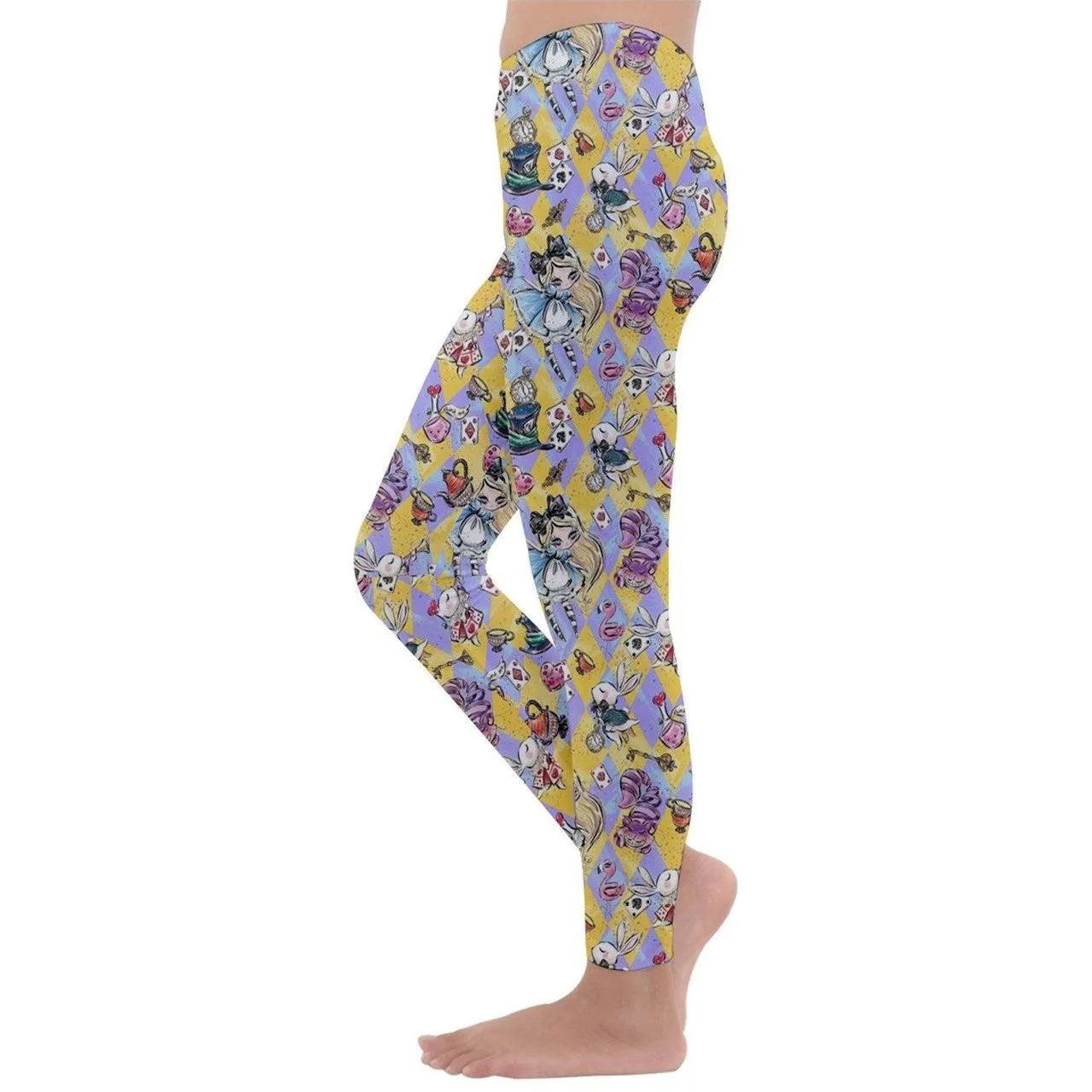 Alice in Wonderland Kids' Velour Leggings