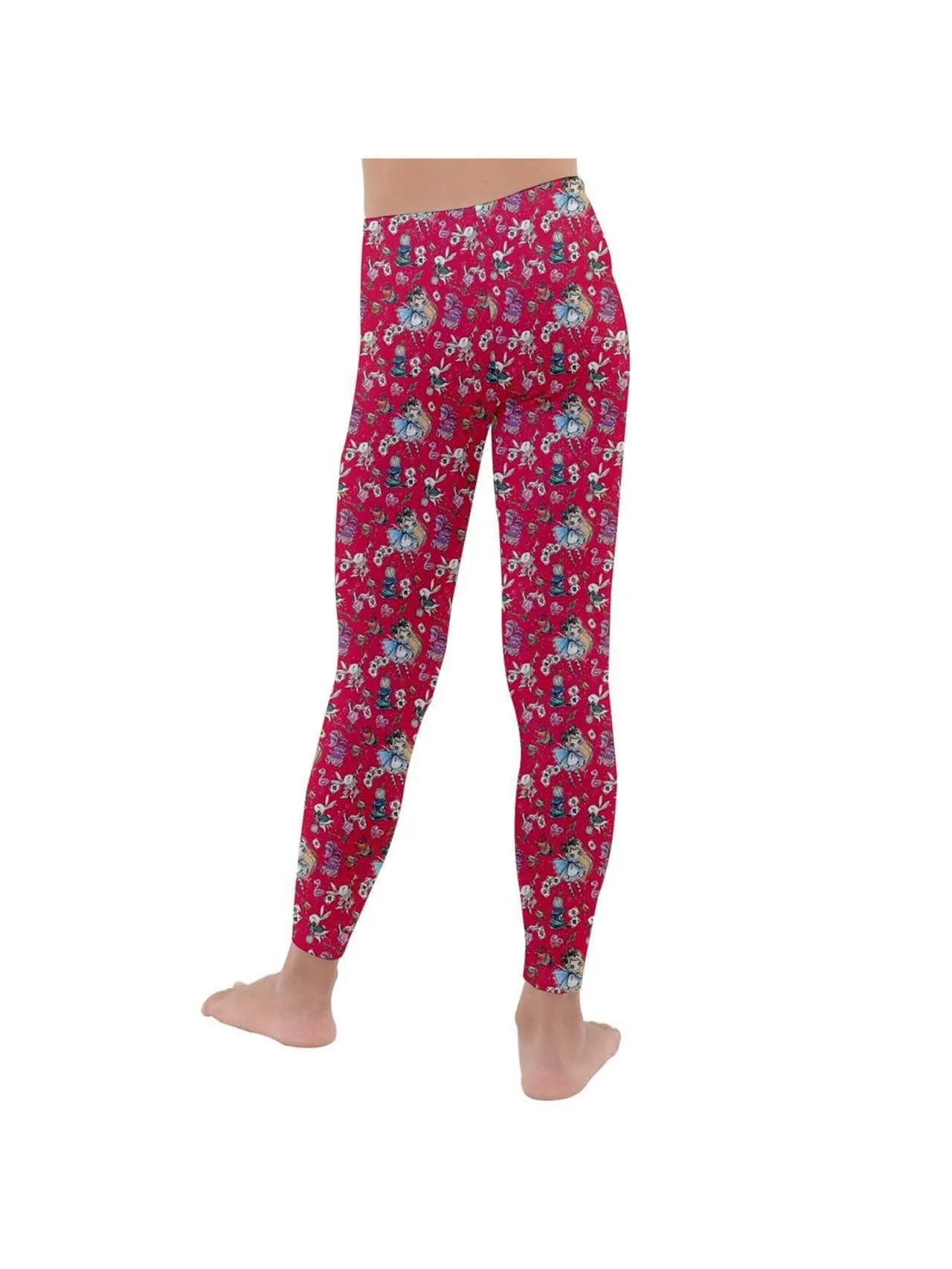 Alice in Wonderland Kids' Velour Leggings