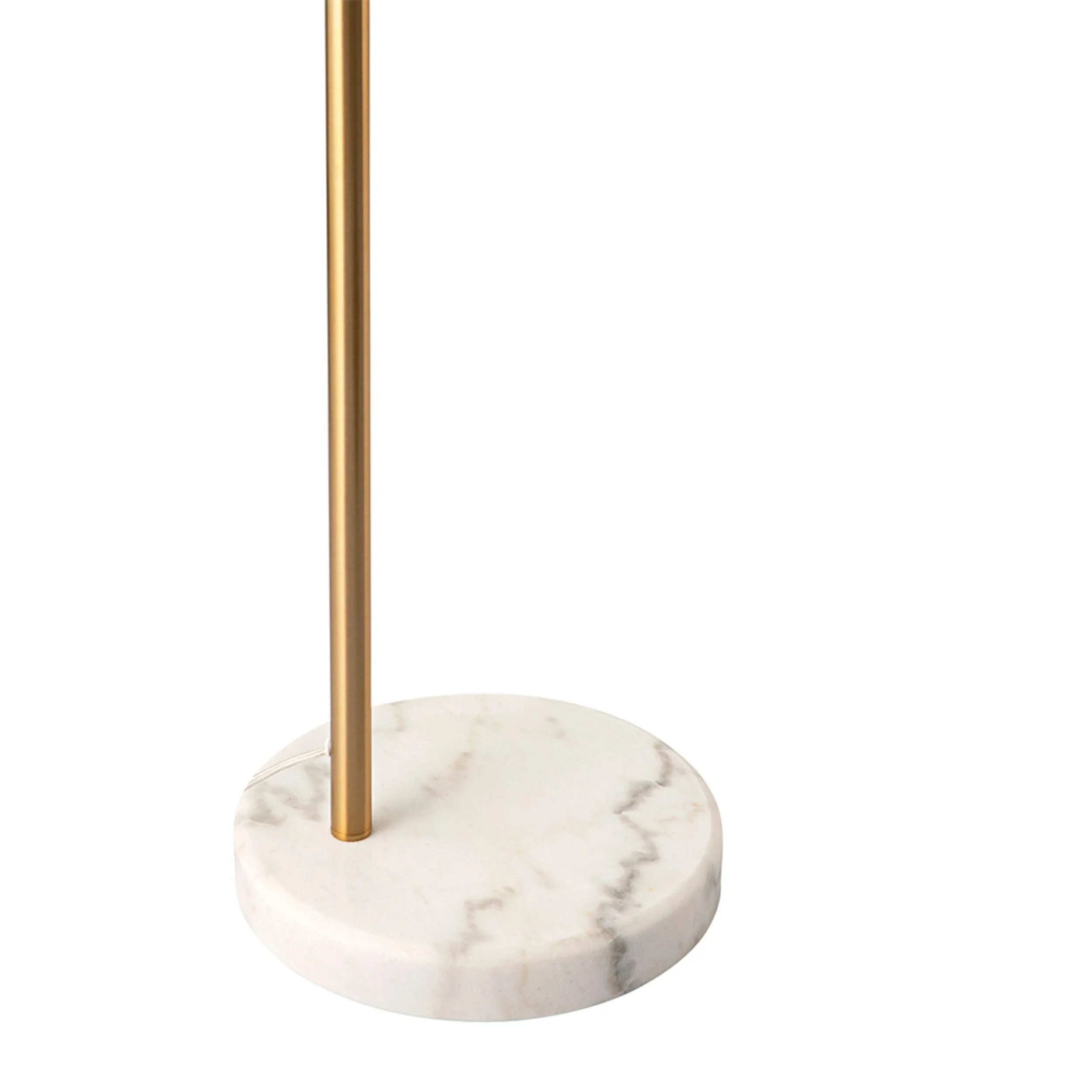 Azzedine Gold Metal Floor Lamp 166cm