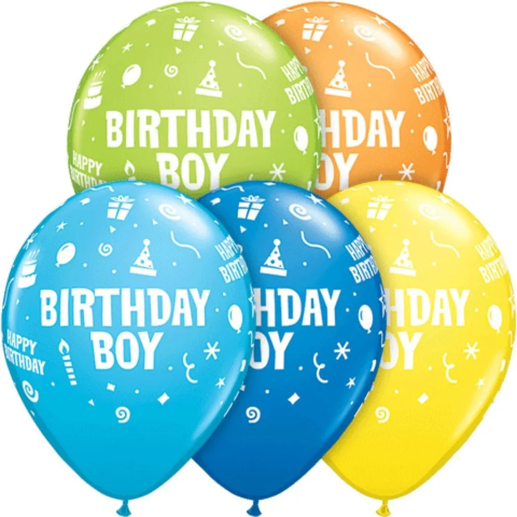 BIRTHDAY BOY (6/PKG) 11IN