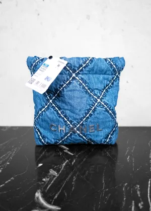 Chanel 22 Hobo Denim Crossbody Bag