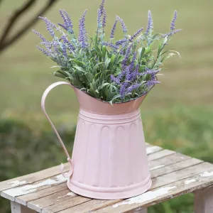 Charming Blush Farmhouse Milk Pitcher