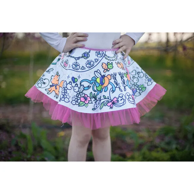 color a skirt