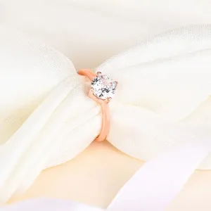 CZ Classic Sparkle Ring