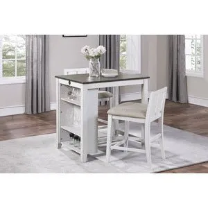 Daye 2-tone Collection Counter Height Set