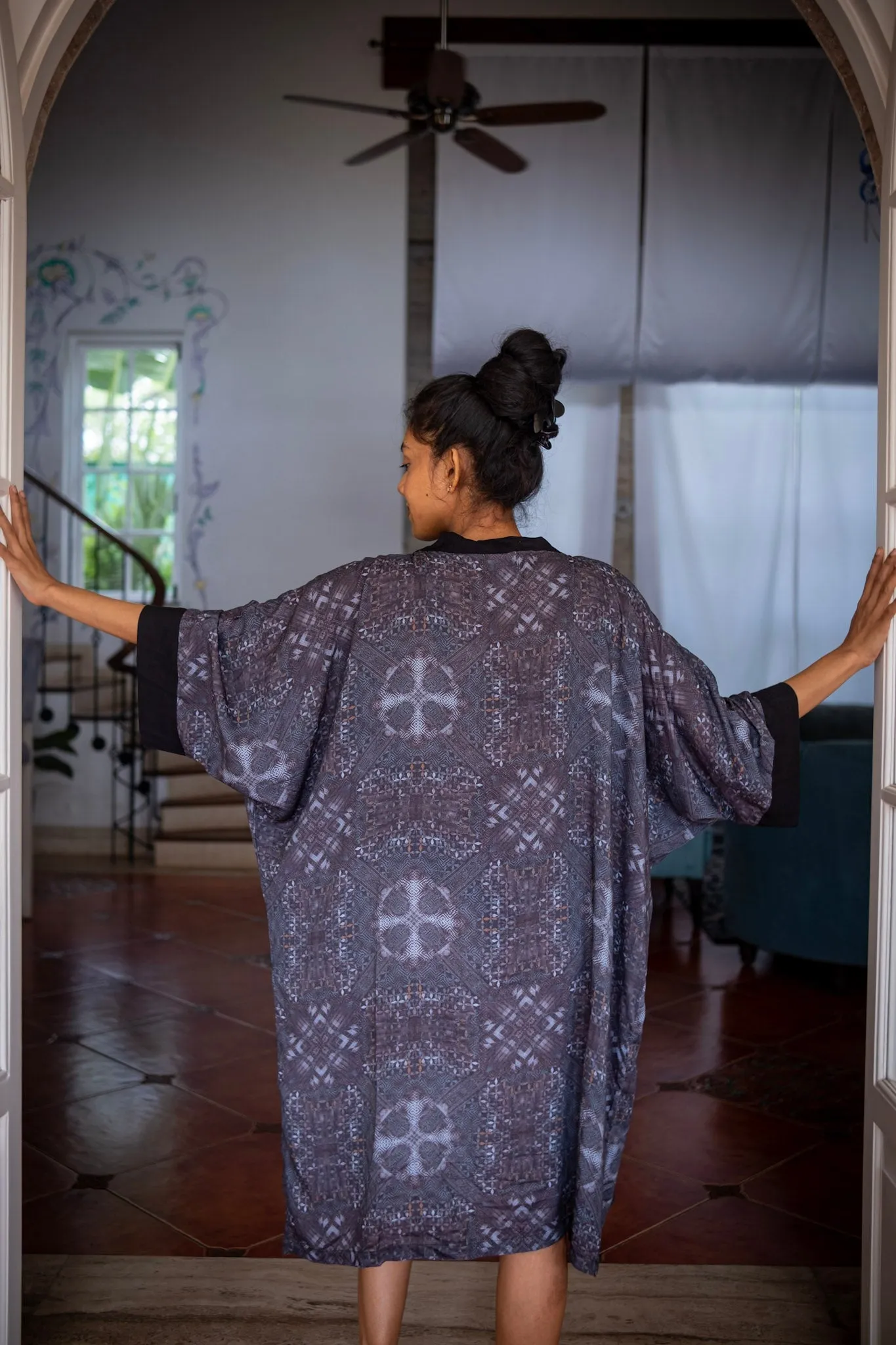 Digital Print Kimono ~ Prana love