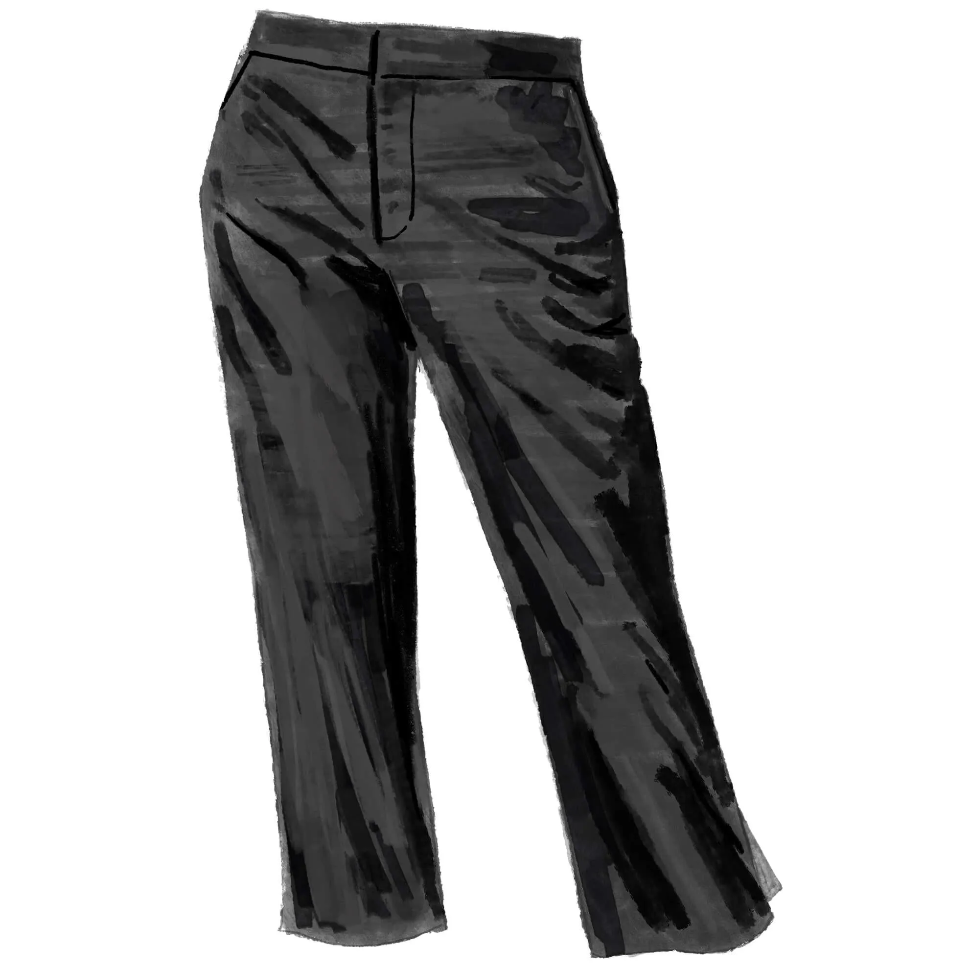 Film Noir Cigarette Pants