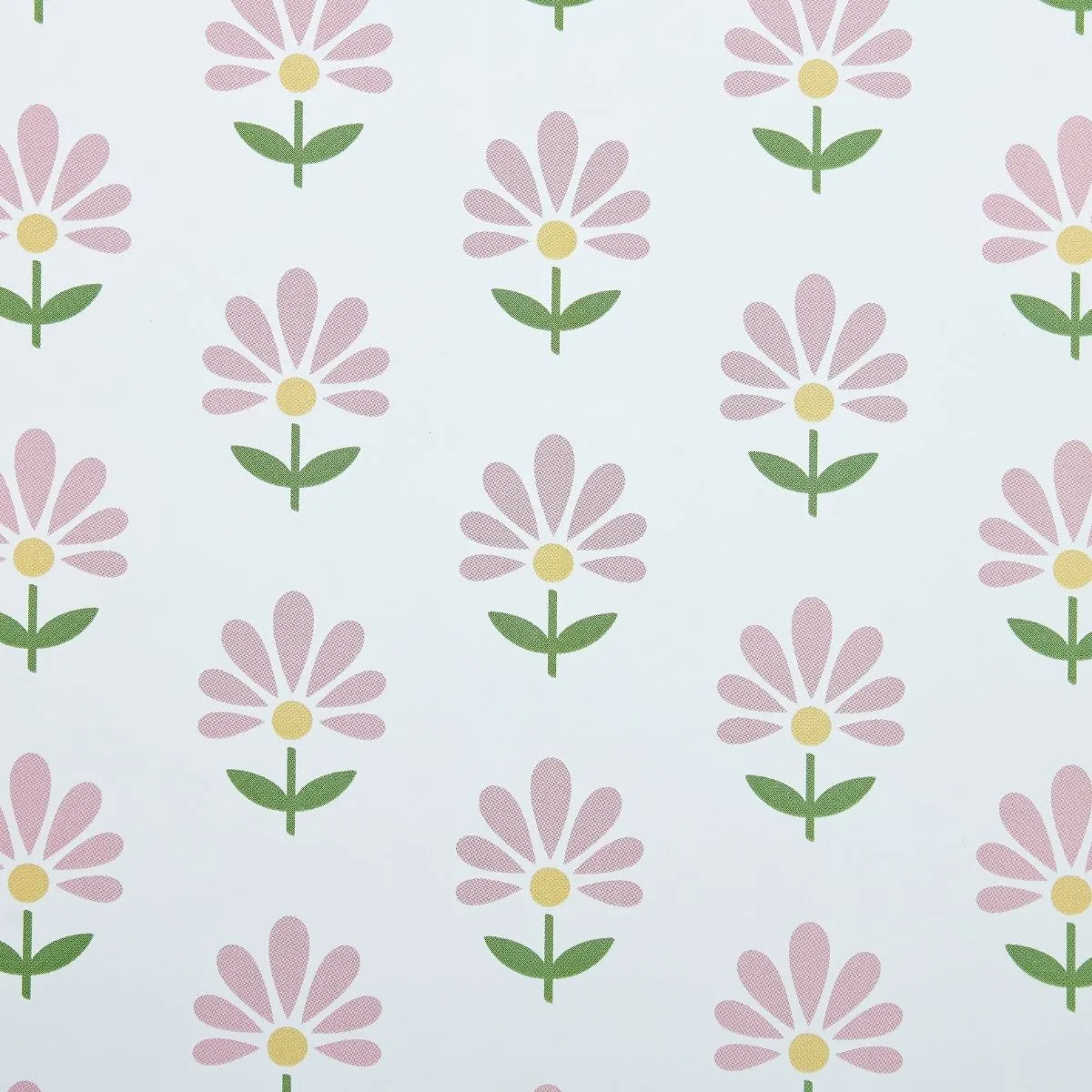 Floral Block Print Wallpaper Swatch