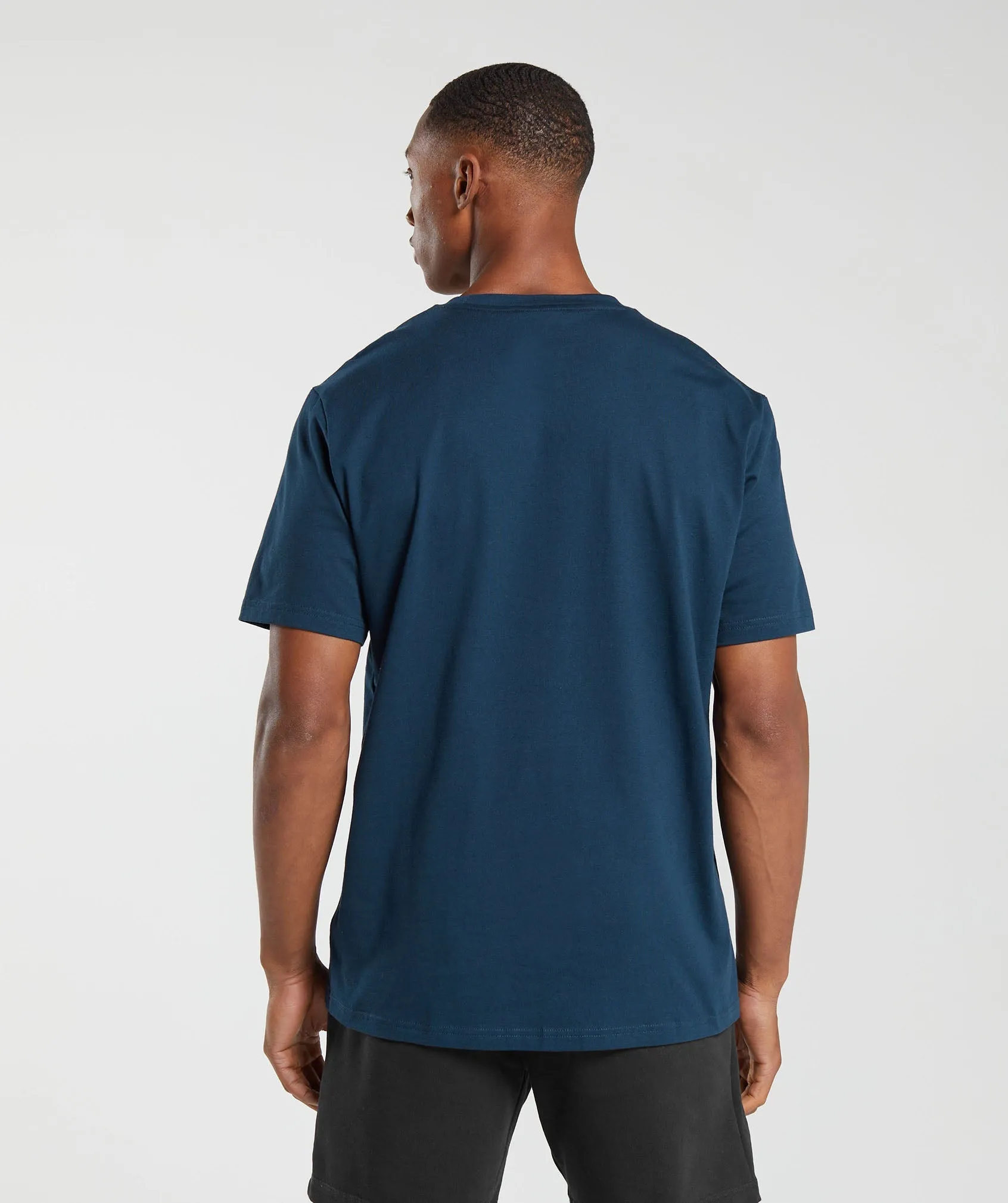 Gymshark Crest T-Shirt - Navy