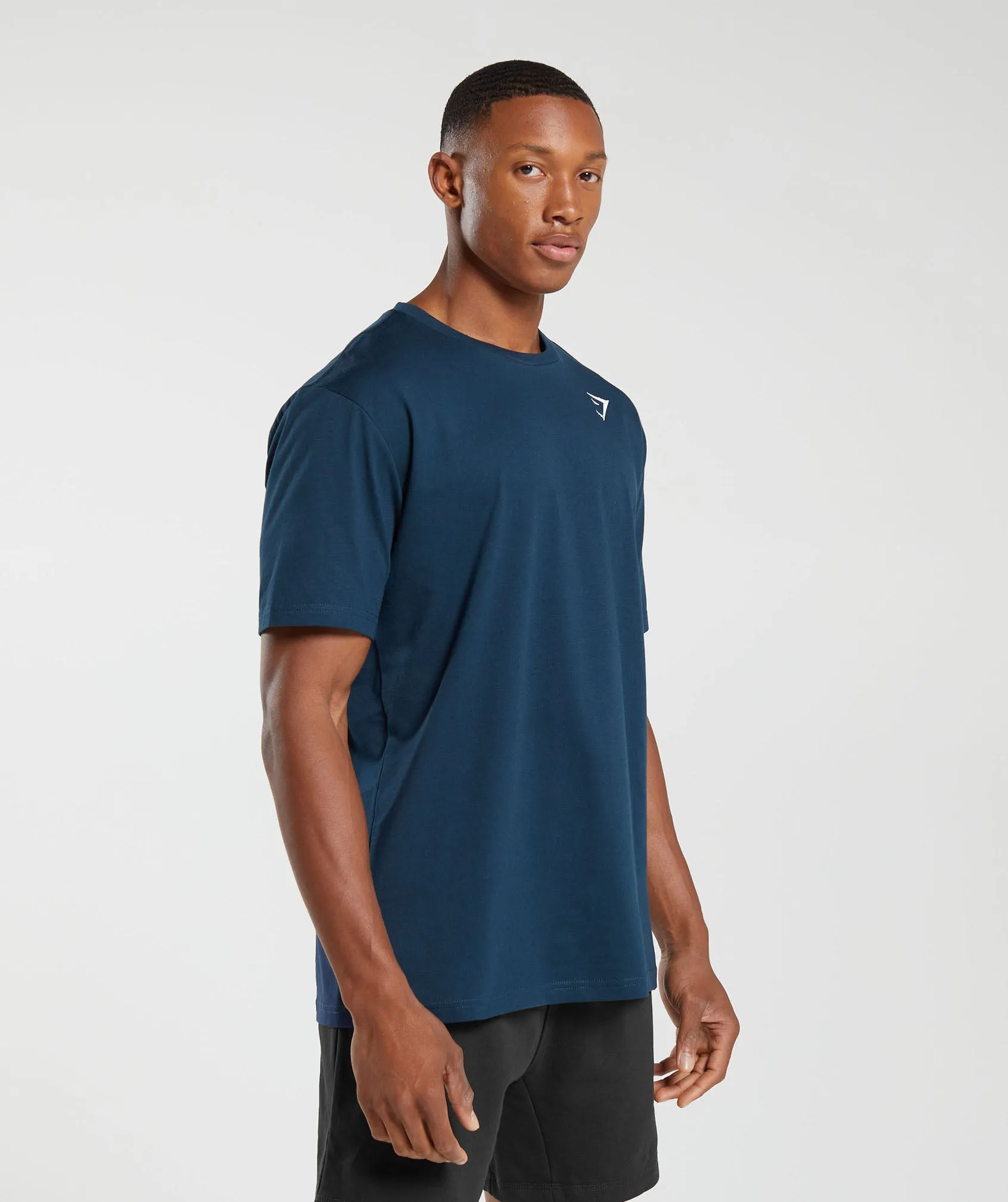 Gymshark Crest T-Shirt - Navy