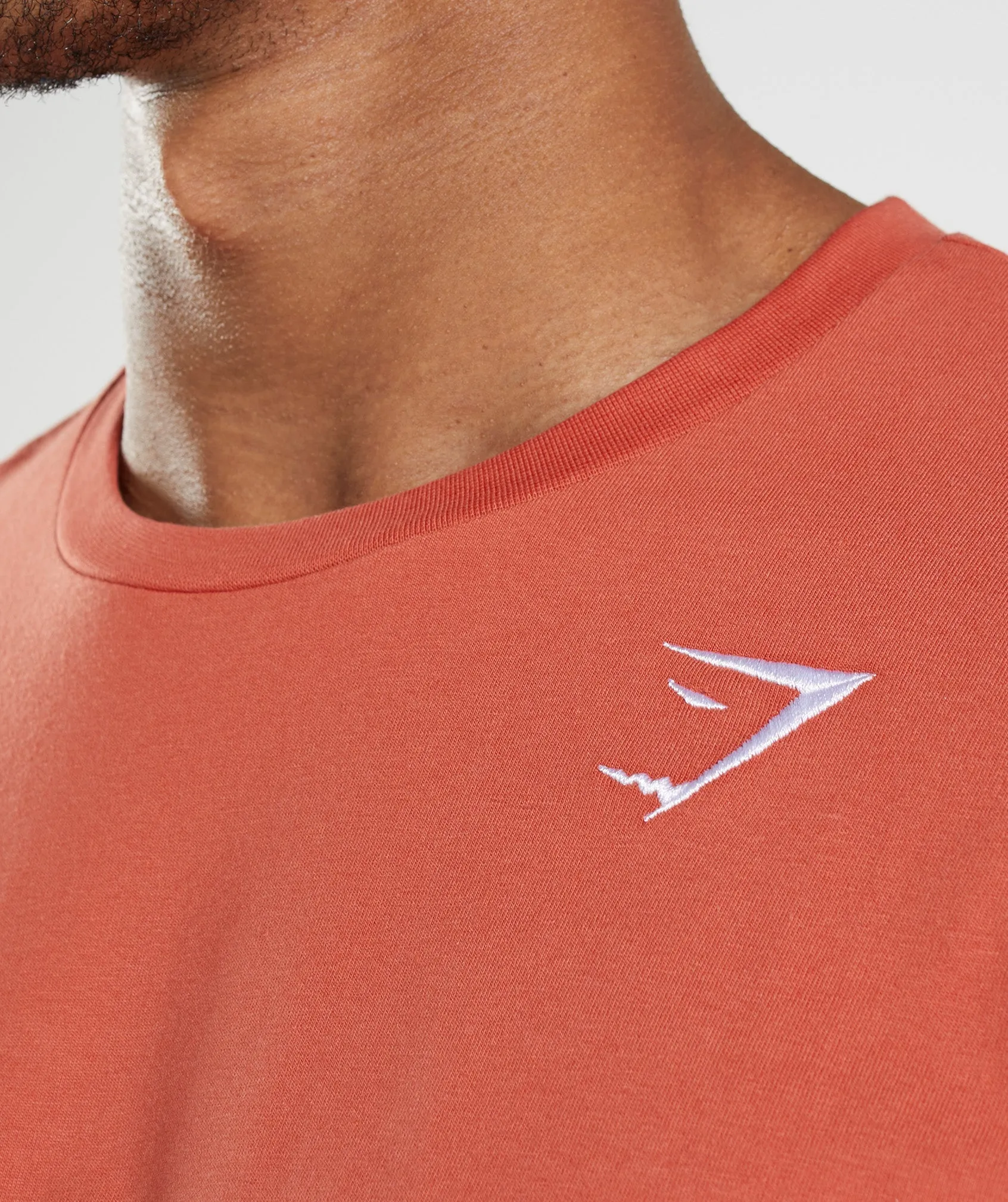 Gymshark Crest T-Shirt - Storm Red