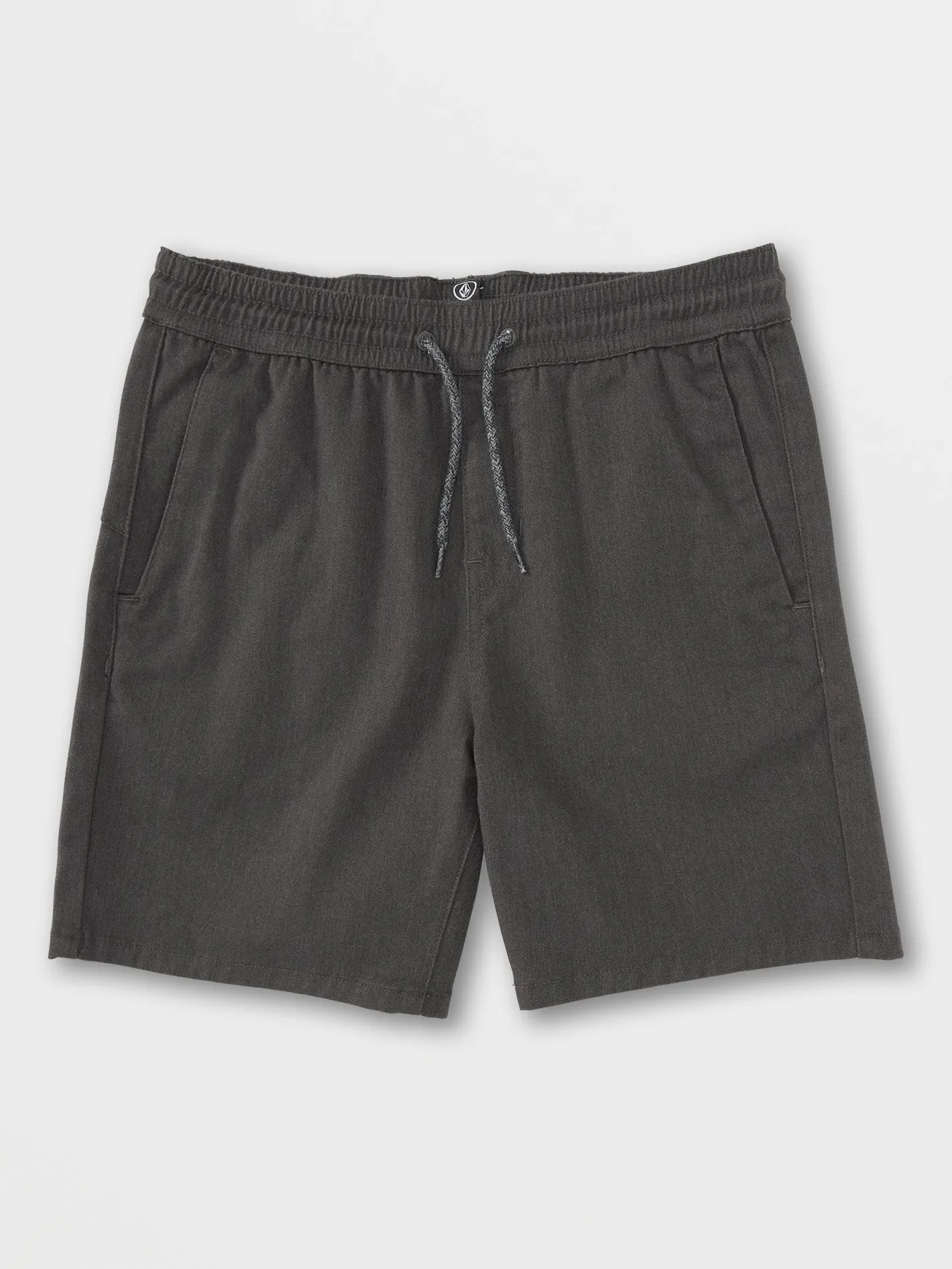 Little Boys Frickin Elastic Waist Shorts - Charcoal Heather