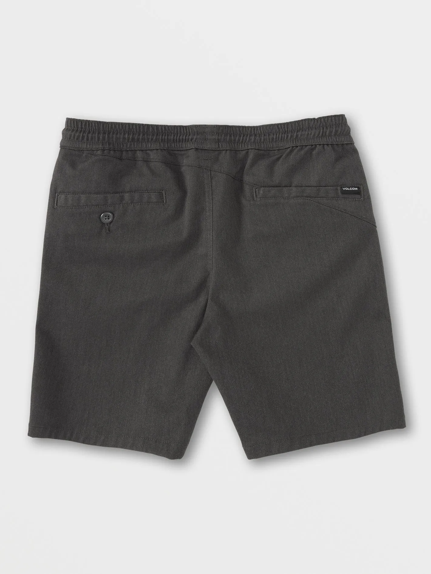 Little Boys Frickin Elastic Waist Shorts - Charcoal Heather