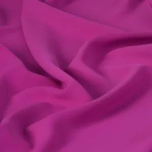 Magenta Polyester Crepe 2561