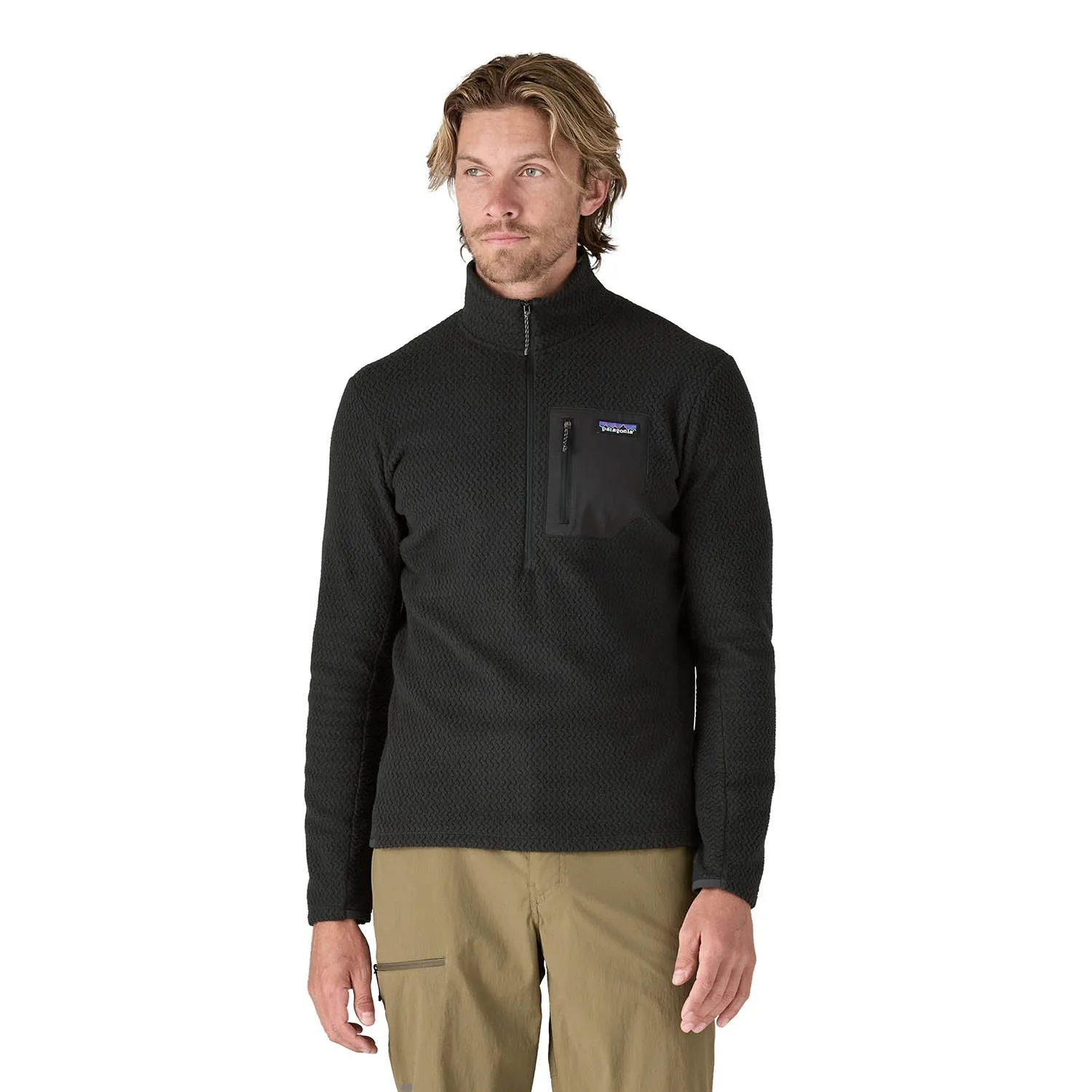 Mens R1 Air Zip Neck Fleece