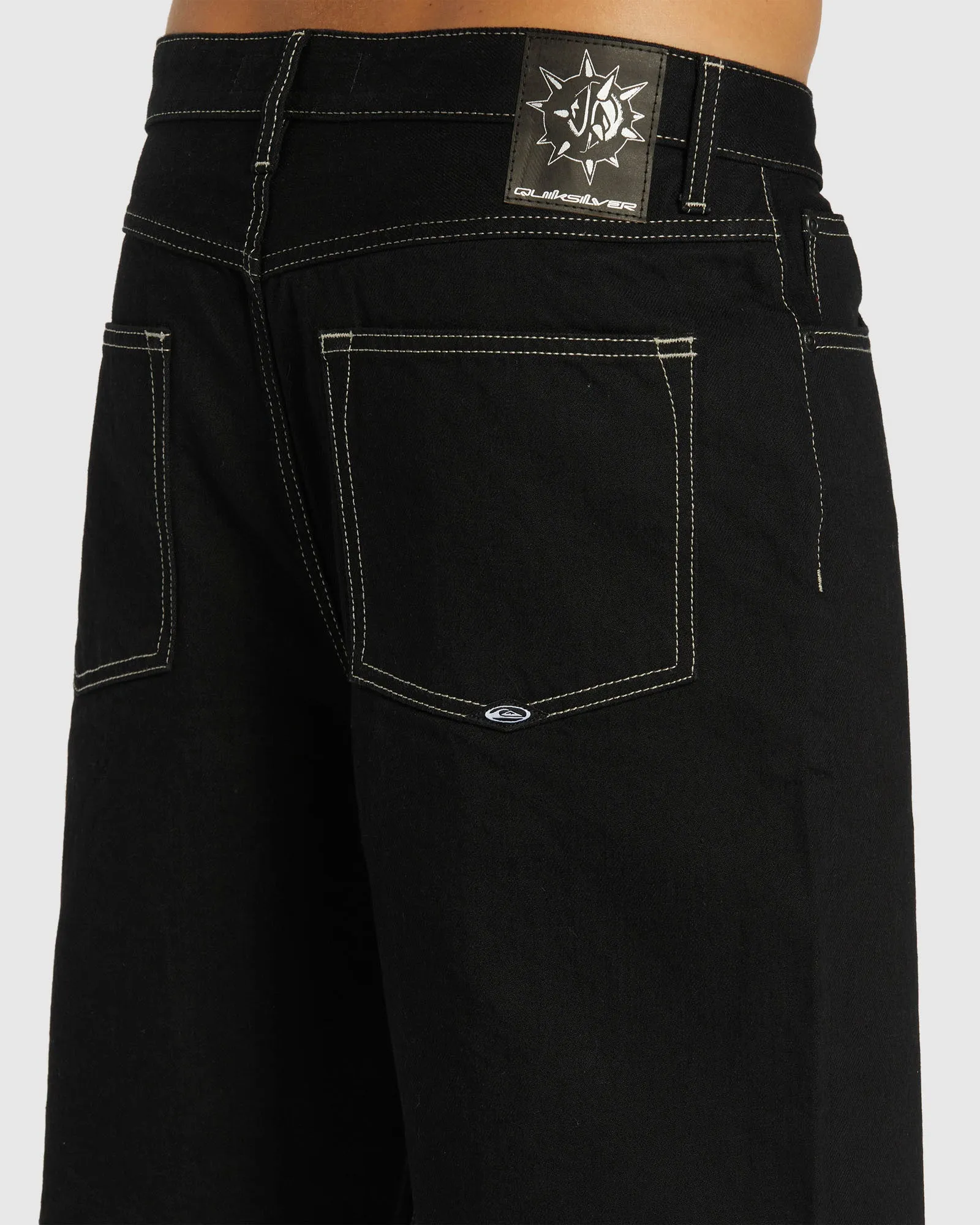 Mens Saturn Baggy Baggy Denim Shorts