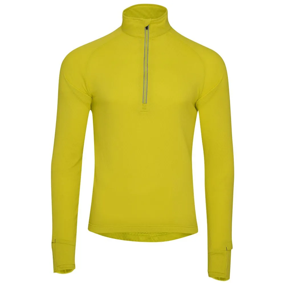 Mens Zephyr Zip Grid Fleece (Citron)