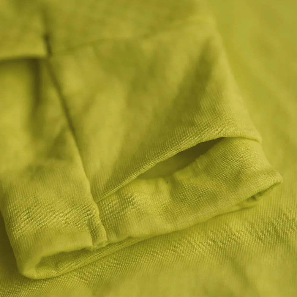 Mens Zephyr Zip Grid Fleece (Citron)