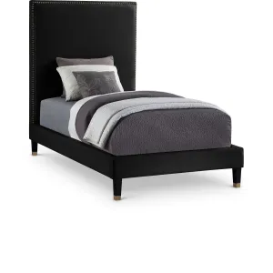 Meridian Furniture Harlie Velvet Bed