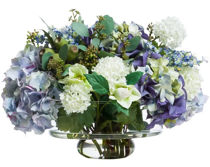 Mixed Pastel Blooms Yacht Silks Centerpiece Arrangement