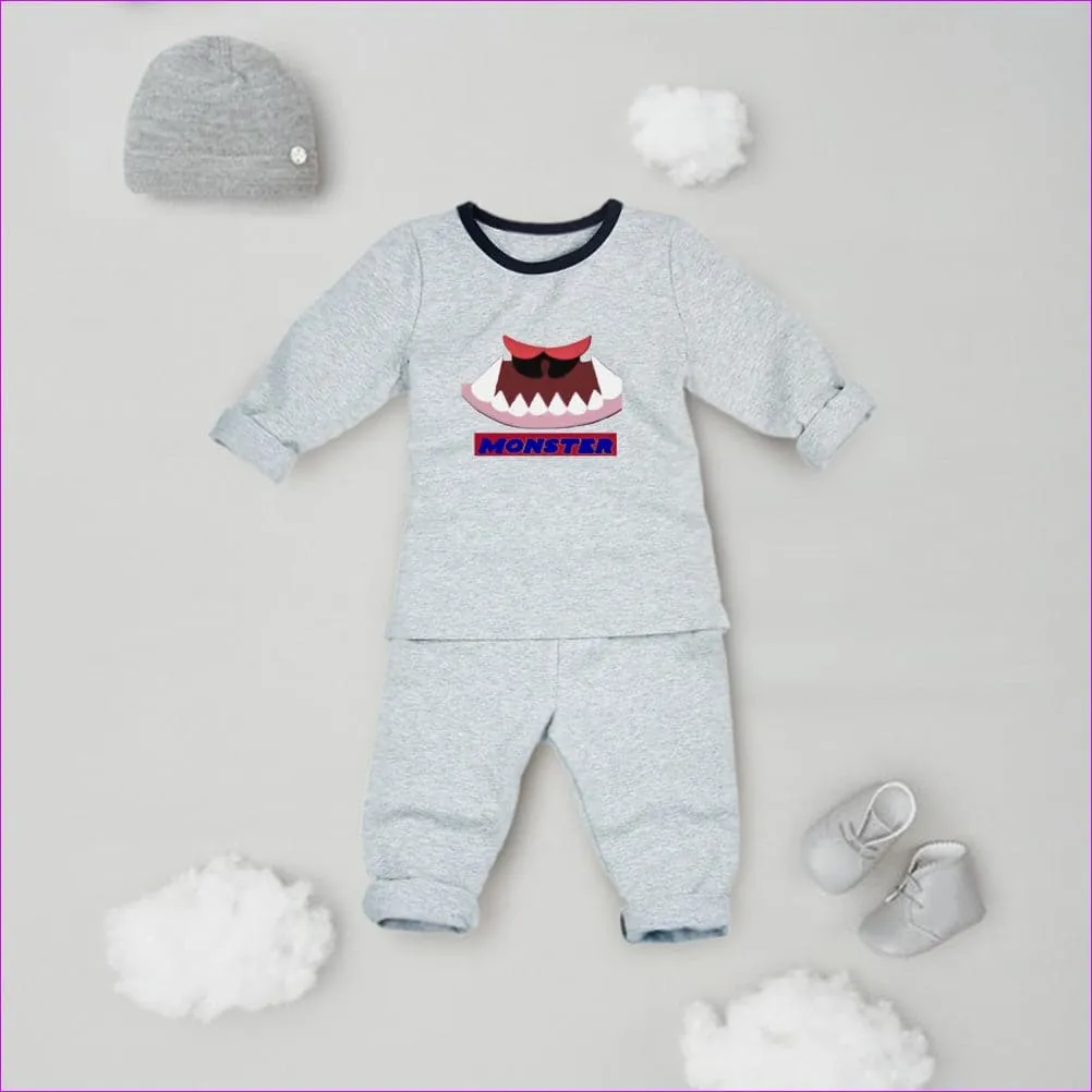 Monster Kids Pajamas Sets