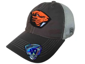 Oregon State Beavers Top Of The World Putty Two Tone Mesh Flexfit Hat Cap