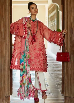 Peach Lawn Suit - Elan - Luxury Lawn '23 - ARNA-EL23-05B