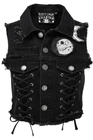 Phased Out Denim Vest [B]