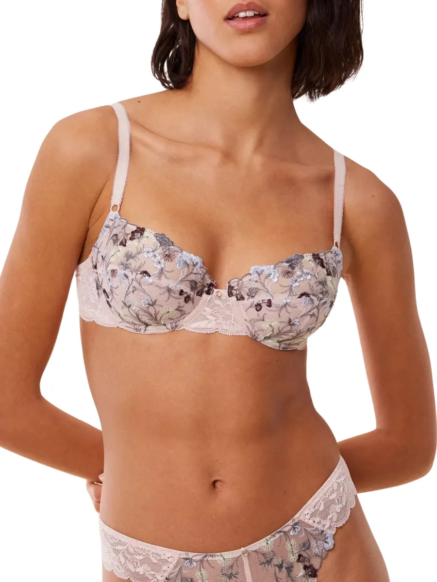 Sensual Spotlight Balcony Bra - Foundation Nude