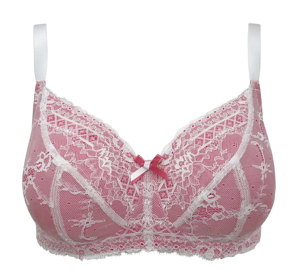 Sophie Maternity Support Bra Pink/Ivory - Panache