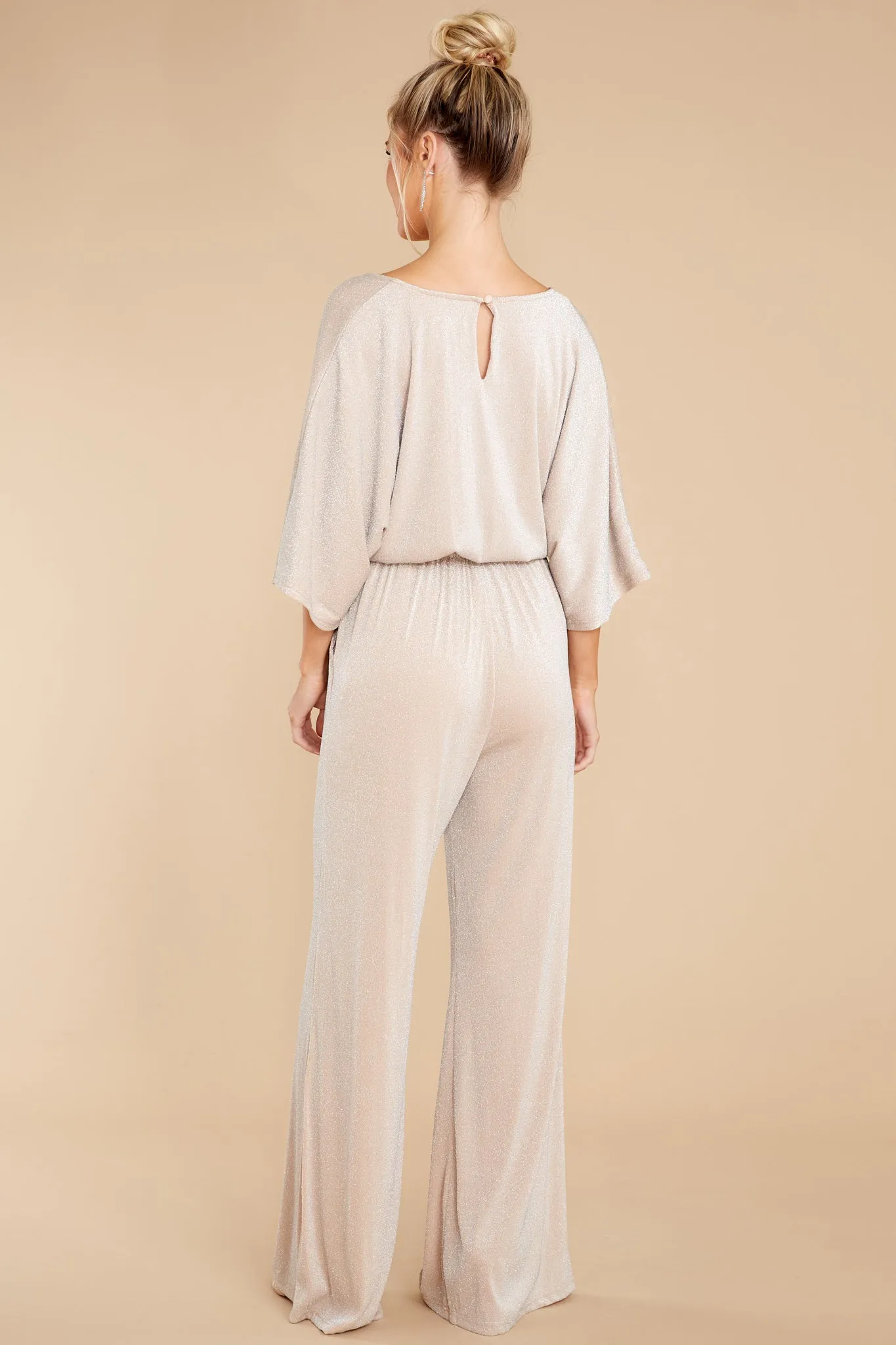 Sparkling Standards Champagne Jumpsuit