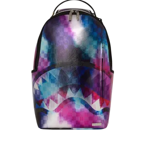 Sprayground Sharkclub Electronica Backpack - Purple / Blue / Black