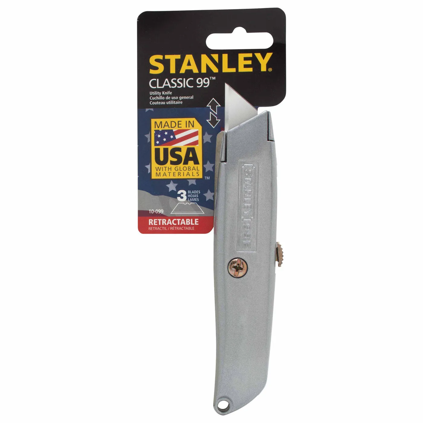 Stanley 10-099 Classic 99Retractable Blade Utility Knife