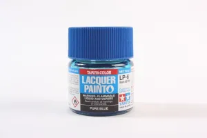 Tamiya 82106 LP-6 Pure Blue Lacquer Paint 10ml TAM82106