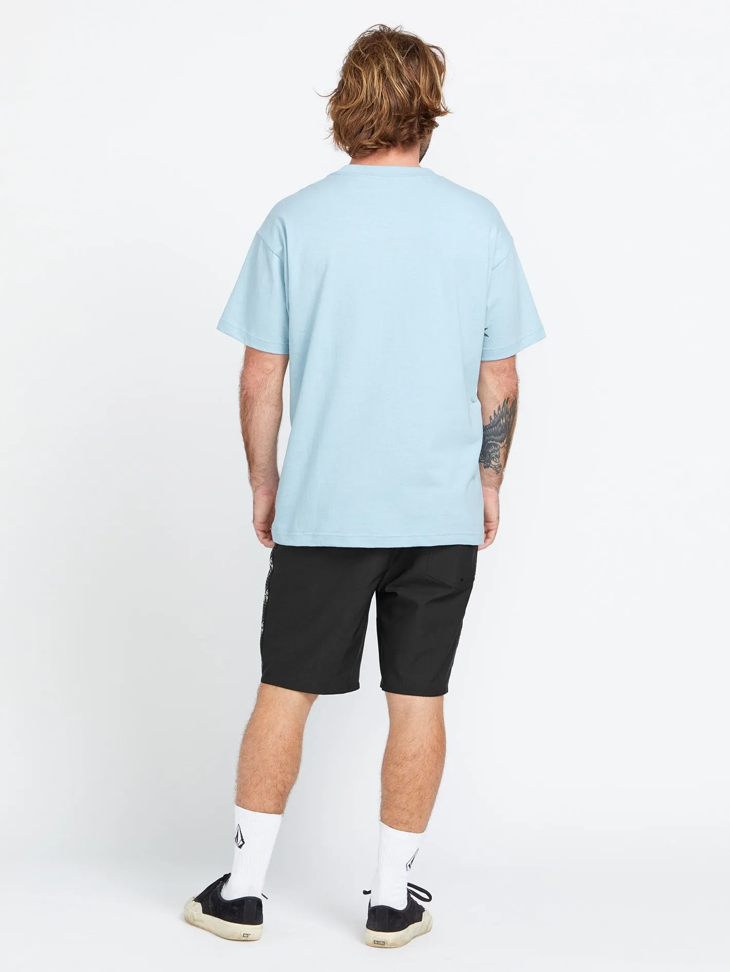 Volcom Entertainment Stone Short Sleeve Tee - Celestial Blue